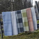 Pledd Stjerne Mellomblå thumbnail