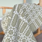 Babypledd Stjerne Mosegrønn thumbnail