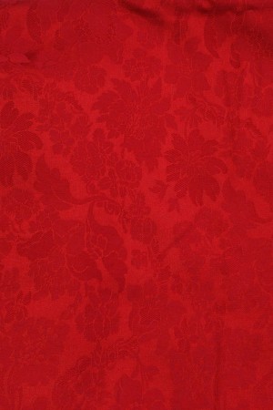 Rød damask, 170 cm 