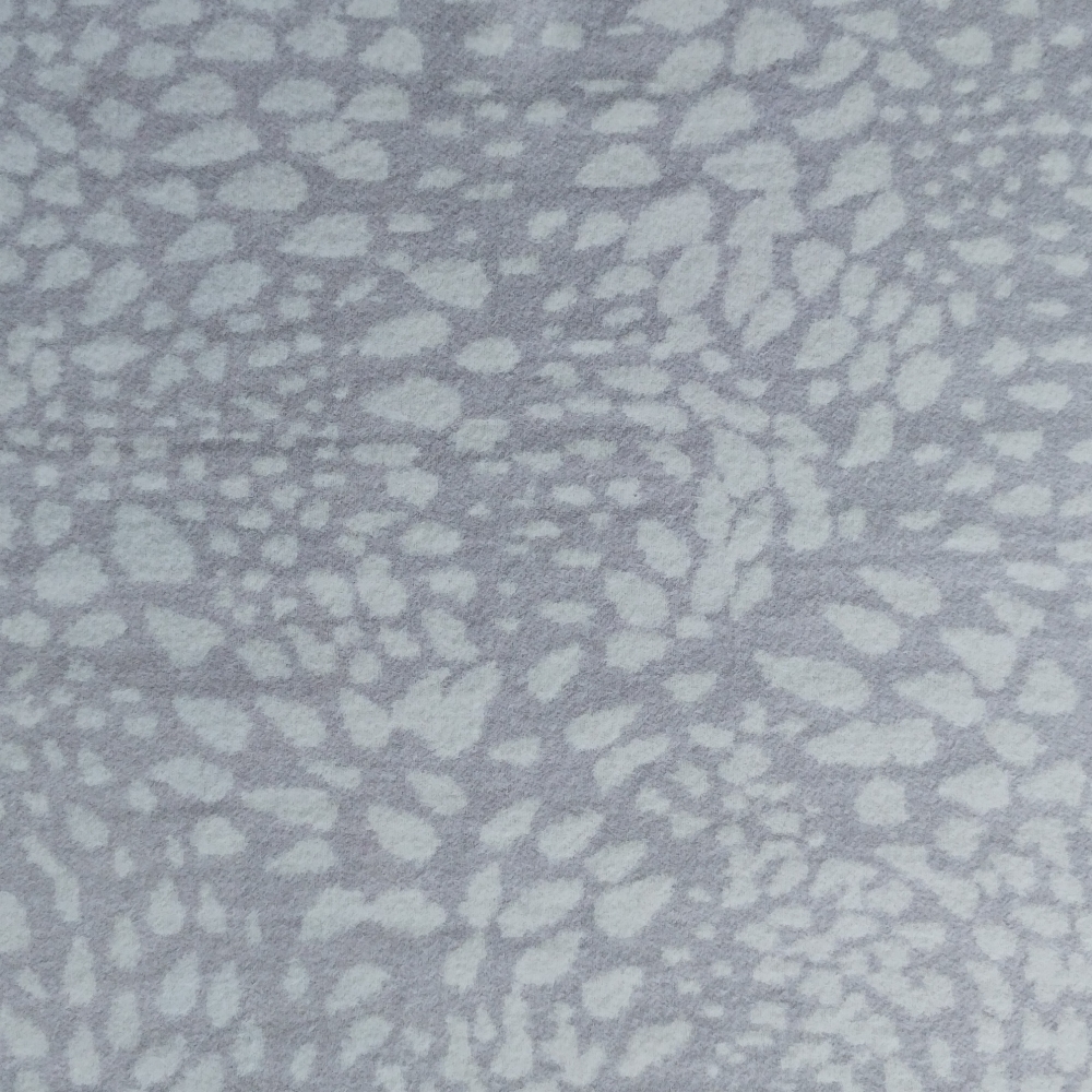 Lys grå med hvitt mønster