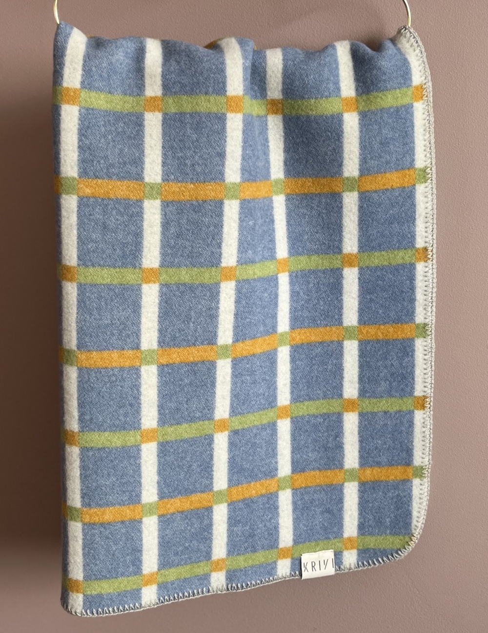 Pledd i 100% ull
100x140 cm